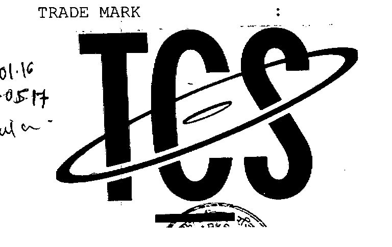 Tcs (label) Device mark 1528060 Trademark
