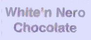White'n Nero Chocolate (label) Device mark 1472392 Trademark