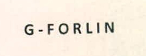 G-forlin Device mark 2562449 Trademark