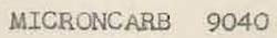 Microncarb 9040 Device mark 721361 Trademark
