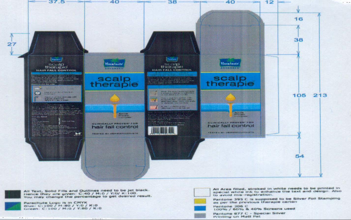 Parachute Scalp Therapie Device mark 2202601 Trademark