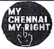 My Chennai My Right Device mark 2581428 Trademark