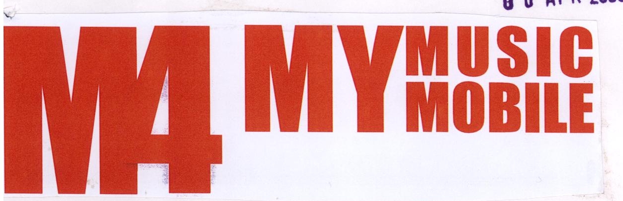 M 4 My Music Mobile (device) Device mark 1803213 Trademark