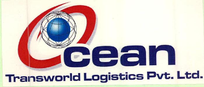 Ocean Transworld Logistics Pvt. Ltd. (device Of Globe) Device mark 2395948 Trademark