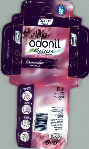 Odonil Nature (label) Device mark 1924797 Trademark