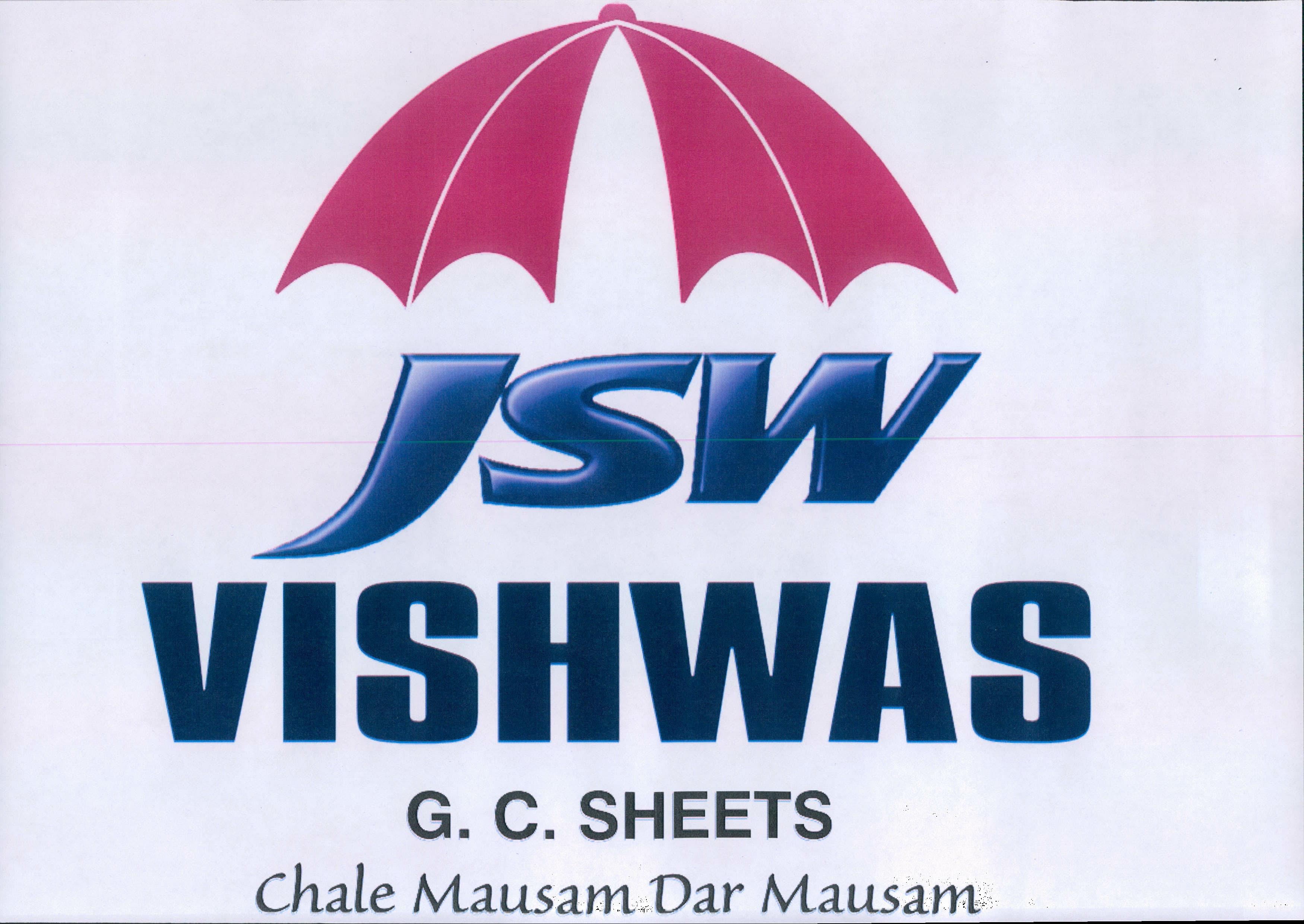 Jsw Vishwas G. C. Sheets Chale Mausam Dar Mausam Device mark 2127241 Trademark