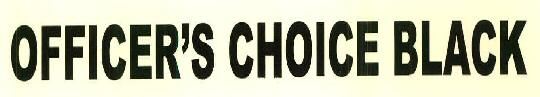 Officer's Choice Black Device mark 2798887 Trademark