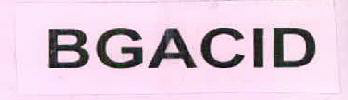 Bgacid Device mark 2588427 Trademark