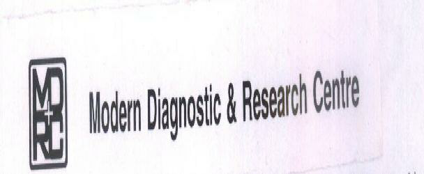 Md Rc Modern Diagnostic & Reasearch Centre (label) Device mark 1548971 Trademark