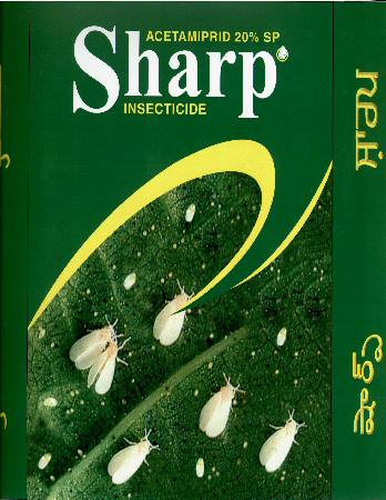 Sharp Insecticide With Lable Device mark 2228610 Trademark