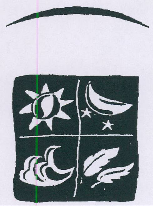 ( Device Picture Of Sun, Moon, Leave, Sea) Device mark 1105768 Trademark