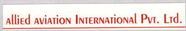 Allied Aviation International Pvt. Ltd.(letter Written In Thin Line) Device mark 1464503 Trademark