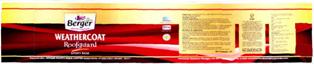 Berger Weathercoat Roofguard Device mark 2364190 Trademark