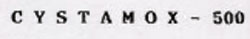 Cystamox - 500 Device mark 735995 Trademark