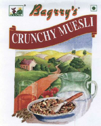 Bagrry"s Crunchy Muesli Device mark 1791484 Trademark