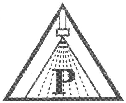 P In Triangel [logo, Label] Device mark 1406958 Trademark