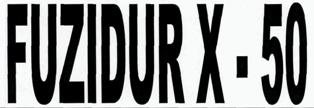Fuzidur X - 50 Device mark 2319920 Trademark
