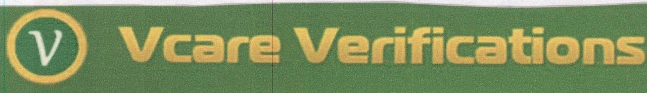 V Vcare Verifications Device mark 2573653 Trademark