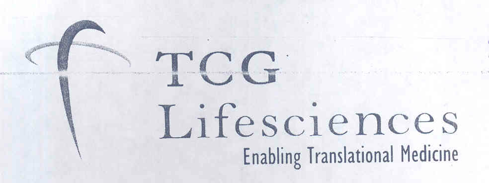 Tcg Lifesciences (gom. Dev.) (lable) Device mark 1605922 Trademark