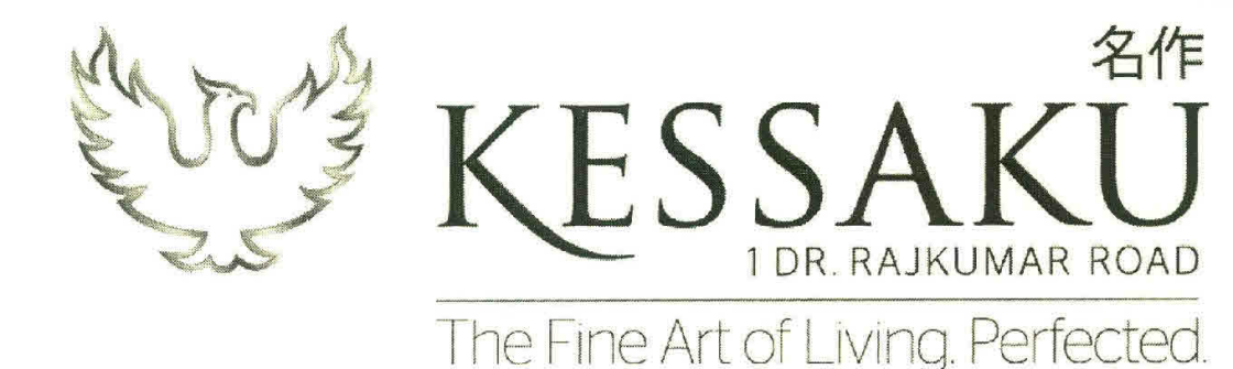 Kessaku 1 Dr. Rajkumar Road The Fine Art Of Living Perfected Device mark 2686169 Trademark