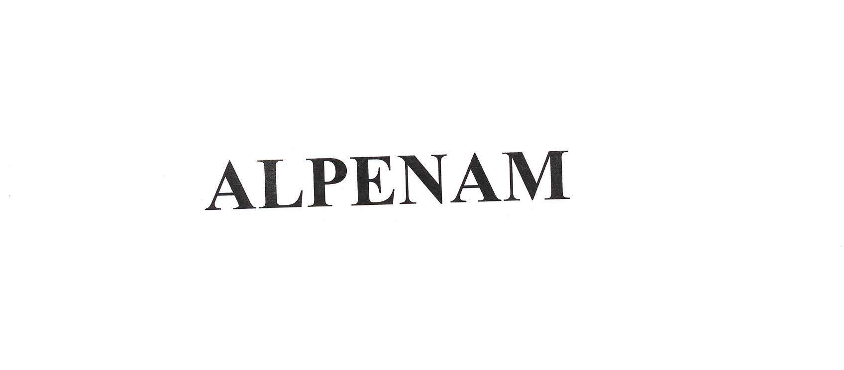Alpenam Device mark 1664891 Trademark