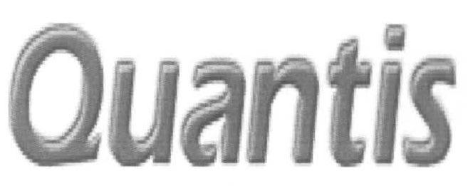 Quantis (special Font Of Writting) Device mark 1553844 Trademark