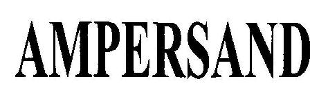 Ampersand Device mark 1854899 Trademark