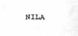 Nila Device mark 929607 Trademark