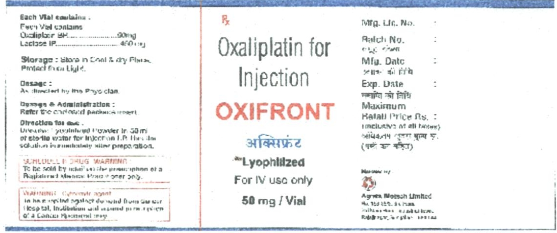 Oxifront Device mark 2198971 Trademark