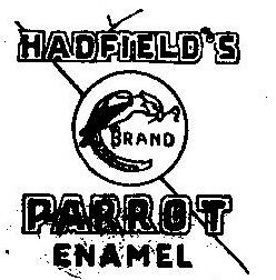 Parrot Enamel Device mark 84971 Trademark