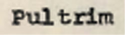 Pultrim Device mark 750583 Trademark