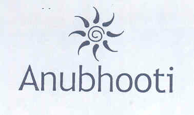Anubhooti (label) Device mark 1607406 Trademark