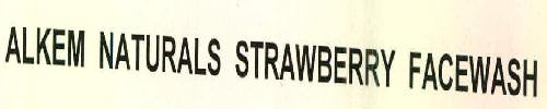 Alkem Naturals Strawberry Facewash Device mark 2744722 Trademark