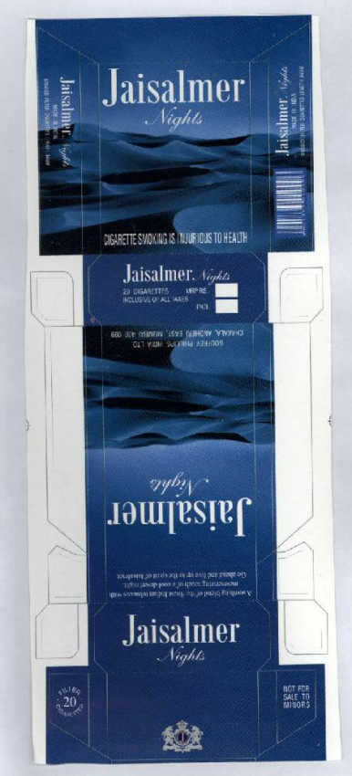 Jaisalmer Nights With Label Device mark 1461175 Trademark