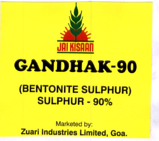 Gandhak-90 Device mark 1888688 Trademark