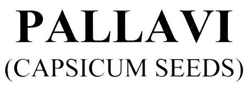 Pallavi (capsicum Seeds) Device mark 2547613 Trademark