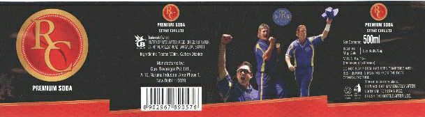 Rc Premium Soda Device mark 1802941 Trademark