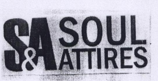 S&a Soul Attires With Device Device mark 1651861 Trademark