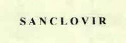 S A N C L O V I R Device mark 906225 Trademark