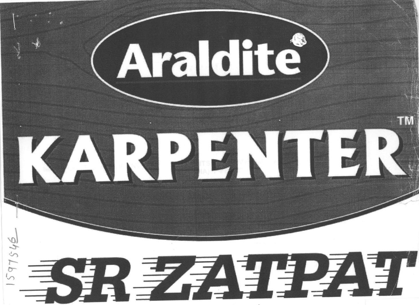 Araldite (label) Device mark 1597546 Trademark