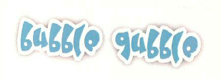 Bubble Gubble (label) Device mark 2375197 Trademark