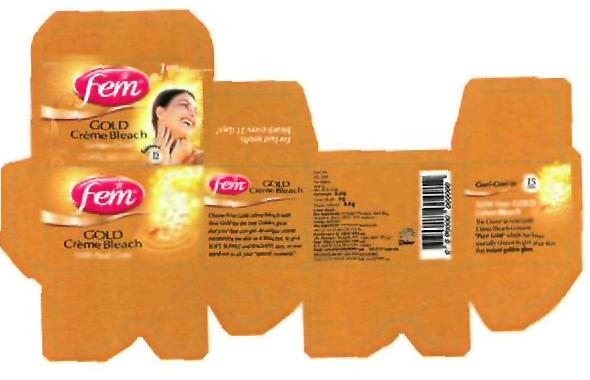 Fem Gold Cream Bleach (device) Device mark 2300485 Trademark