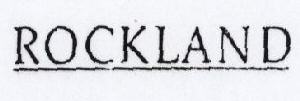 Rockland Device mark 1587391 Trademark