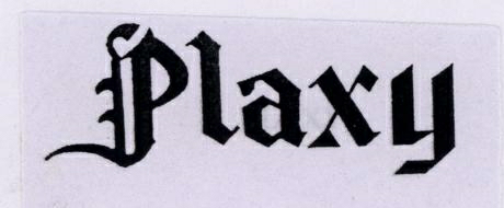 Plaxy (label) Device mark 1795612 Trademark