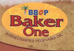 Bbop, Baker One, Interesterified Vegetable Oil Device mark 1786657 Trademark