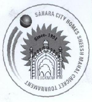 Sahara City Homes Sheesh Mahal Cricket Tournament (device) Device mark 1558623 Trademark