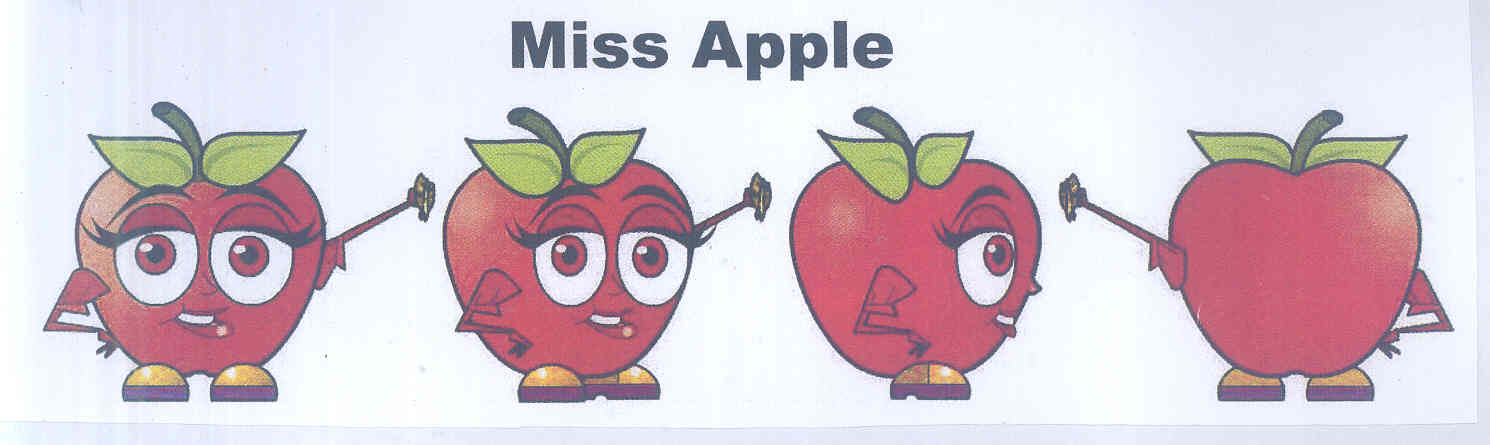 Miss Apple (label) Device mark 1766543 Trademark