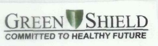 Green Shield Committed To Healthy Future Device mark 1845121 Trademark