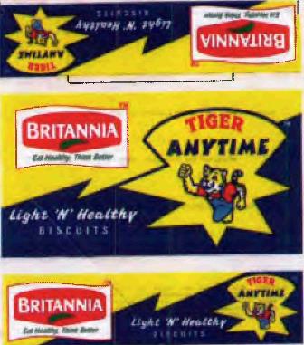 Britannia Tiger Anytime Device mark 777704 Trademark