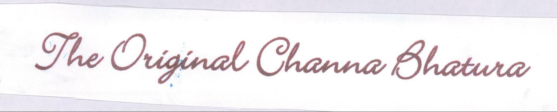 The Original Channa Bhatura Device mark 2014816 Trademark